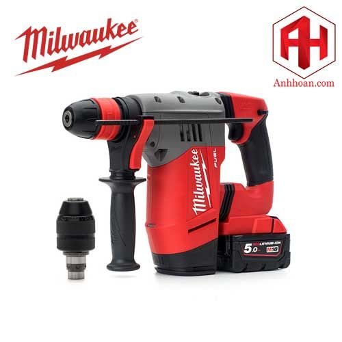 Milwaukee Máy khoan bê tông dùng pin M18 CHPX-502C (Set 5Ah)