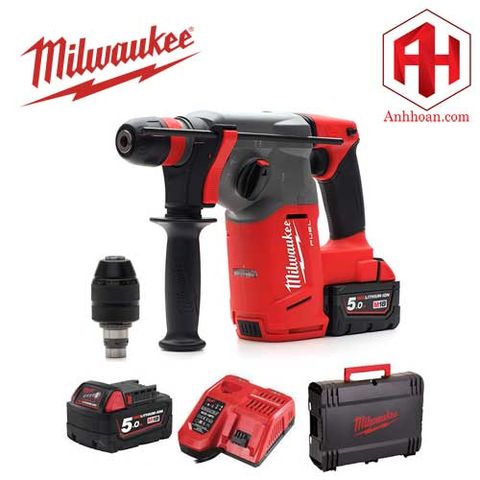 Milwaukee Thân Máy khoan bê tông dùng pin M18 CHX-502C (SET 5Ah)