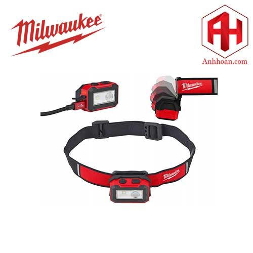 Milwaukee Đèn LED pin đeo quấn đầu siêu sáng IR HL450