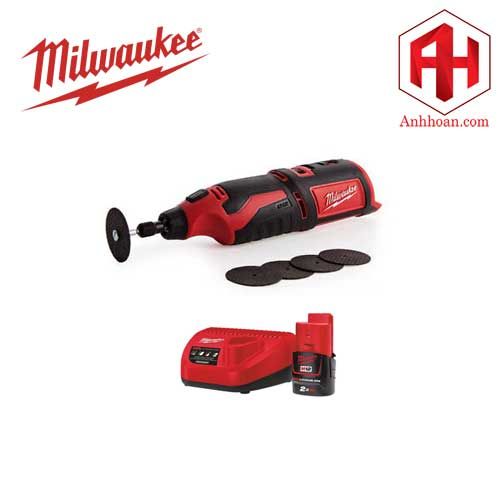 Milwaukee Bộ dụng cụ đa năng chạy pin 12V M12 C12 RT-201 (SET 1x2Ah)