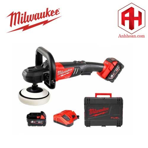 Milwaukee Máy đánh bóng dùng pin 18V M18 FAP180-502X (SET 5Ah)