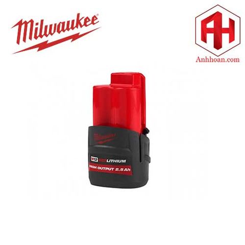 Milwaukee Pin Li-Ion M12HB2.5 RedLithium (12V:2.5Ah)