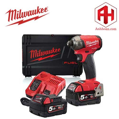 Milwaukee Máy vặn vít thủy lực pin 18V M18 FQID-502X (SET 5Ah)