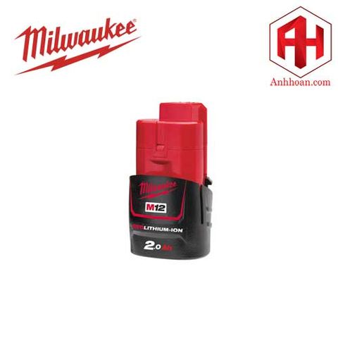 Milwaukee Pin 12V 2A M12B2 RedLithium