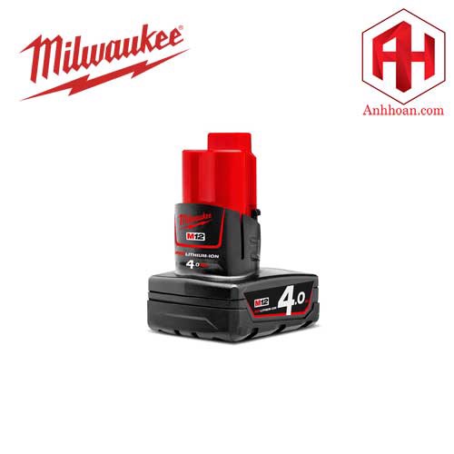 Milwaukee Pin Li-Ion M12B4 RedLithium (12V:4Ah)