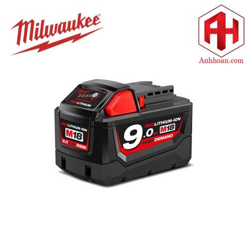 Milwaukee Pin Li-Ion M18B9 RedLithium (18V:9Ah)