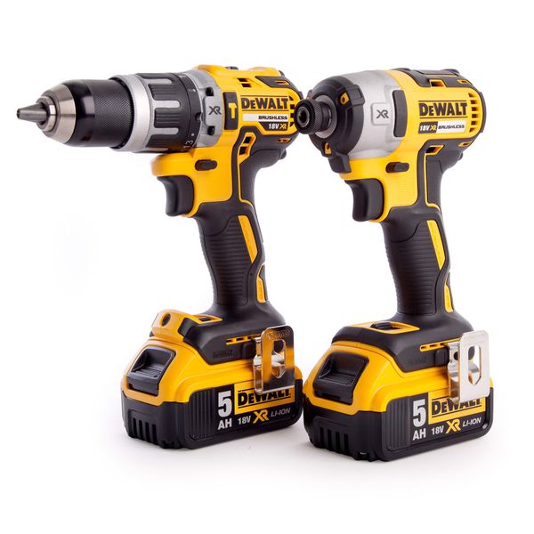 Combo Kit 2 Máy khoan và vặn vít pin 18V DeWALT DCK266P2-GB (SET 5Ah)