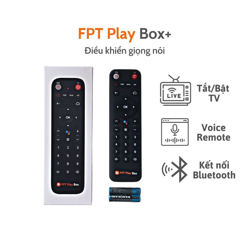 Điều khiển giọng nói cho FPT Play Box+