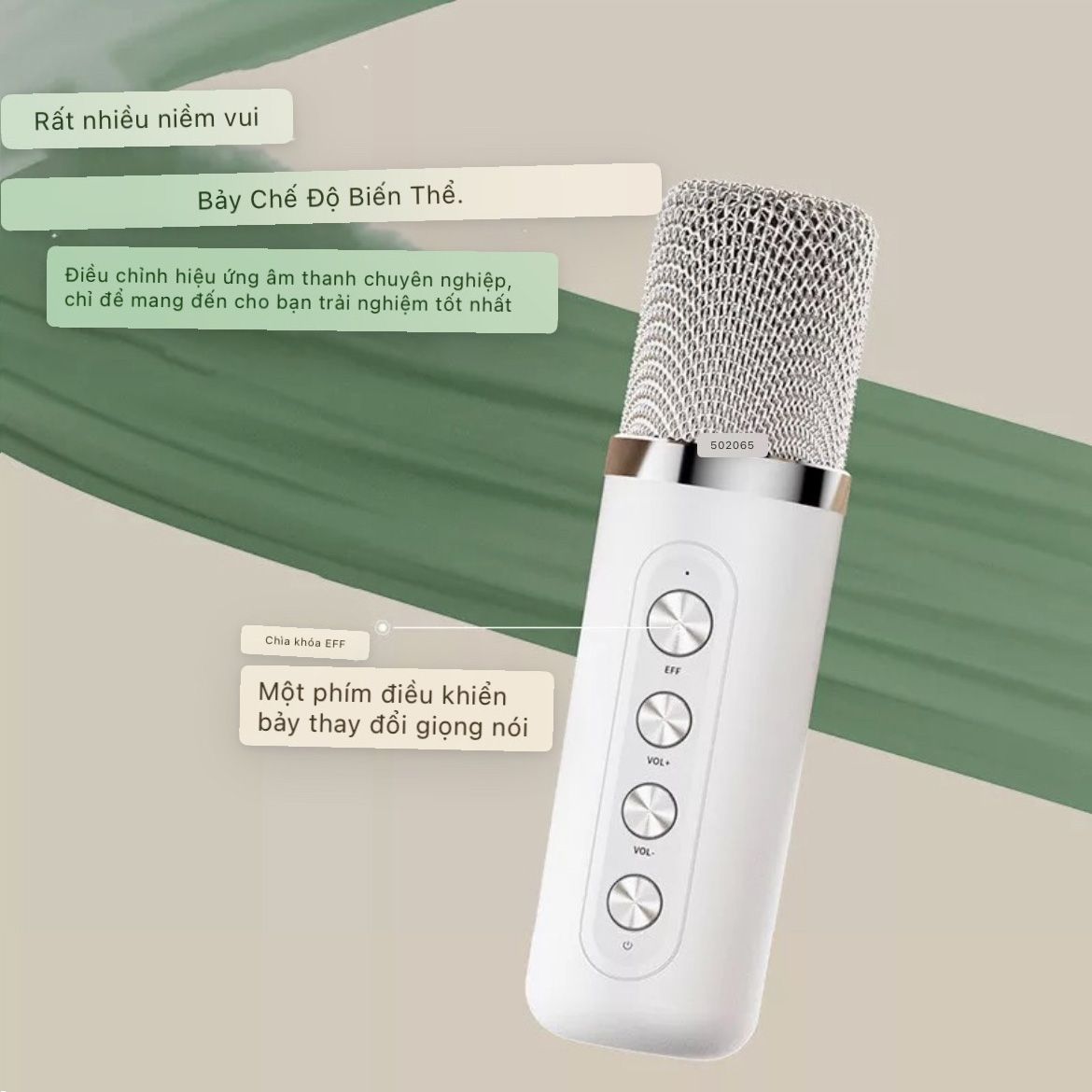 Loa Karaoke Di Động Kèm 2 Không Dây YS219