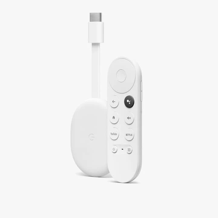 Google Chromecast 4K Google TV Điều Khiển Giọng Nói