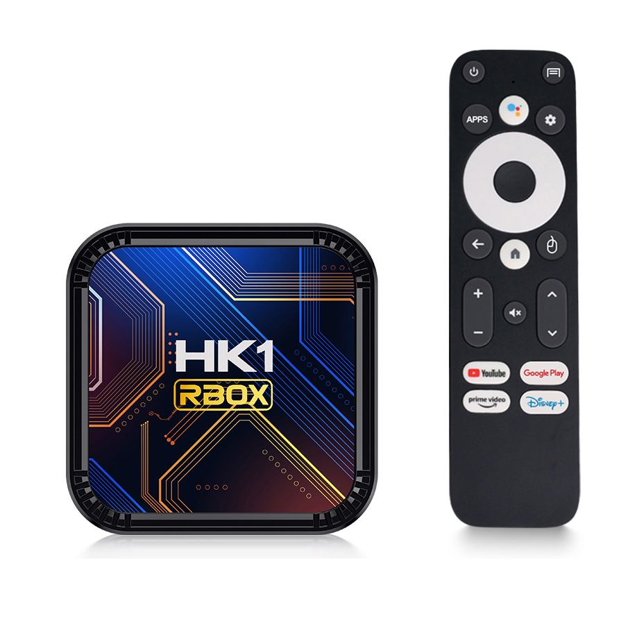 TV Box HK1 RBOX Android 13 Wifi 6 Điều Khiển Giọng Nói