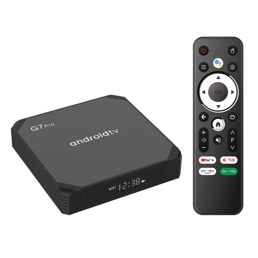 TV Box G7 Pro Android TV 11 RAM 4G + 32G Điều Khiển Bằng Giọng Nói