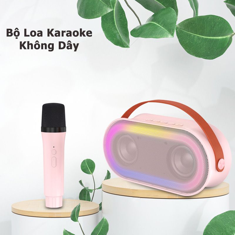 Loa Bluetooth Kèm Mic Karaoke Không Dây P6