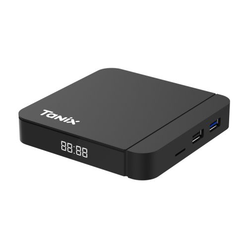 TV Box Tanix W2 Androidtv 11 WiFi Kép Bluetooth