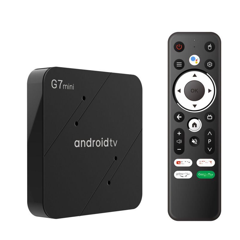 TV Box G7mini Android TV 11 WiFi Bluetooth Điều Khiển Bằng Giọng Nói