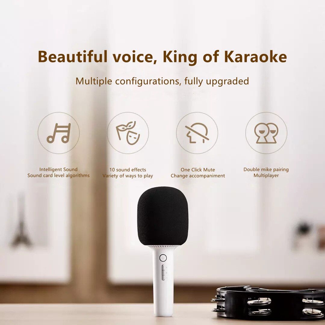 Xiaomi Micro Hát Karaoke Di Động Bluetooth Không Dây Đa Năng Dành Cho Điện Thoại Di Động