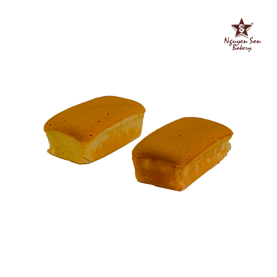 Sponge cake chữ nhật
