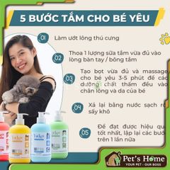 Sữa tắm Yoko dành cho chó mèo giúp mượt lông và lưu hương dài lâu