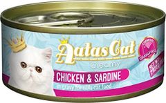 Pate Aatas Creamy mền cho mèo lon Singapore 80g