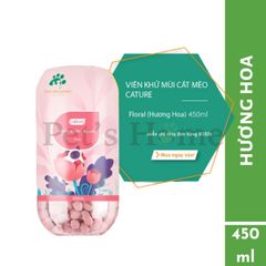 Viên khử mùi cát mèo Cature Air 450ml