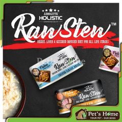 Pate Absolute Holistic Raw Stew thức ăn ướt làm từ raw food, thịt tươi chứa các Vitamin và khoáng chất cho chó mèo Mỹ lon 80g