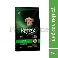 Hạt Reflex [3kg] Thức ăn cho chó con, chó trưởng thành giống chó nhỏ