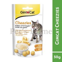 Snack phô mai viên Gimcat Cheezies 50g