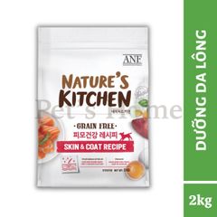 Hạt ANF [2kg] Nature's Kitchen cho chó hỗ trợ da lông, tăng miễn dịch, tiêu hóa Hàn Quốc