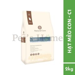 Hạt Natural Core C1 Bene Kitten thức ăn cho mèo con Hàn Quốc 400Gr, 2Kg