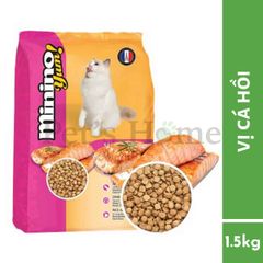 Hạt Minino Yum! [1,5kg] thức ăn cho mèo mọi lứa tuổi công nghệ Pháp