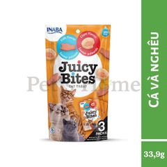 Bánh thưởng cho mèo Inaba Juicy Bites 33,9g