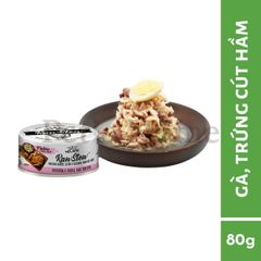 Pate Absolute Holistic Raw Stew thức ăn ướt làm từ raw food, thịt tươi chứa các Vitamin và khoáng chất cho chó mèo Mỹ lon 80g