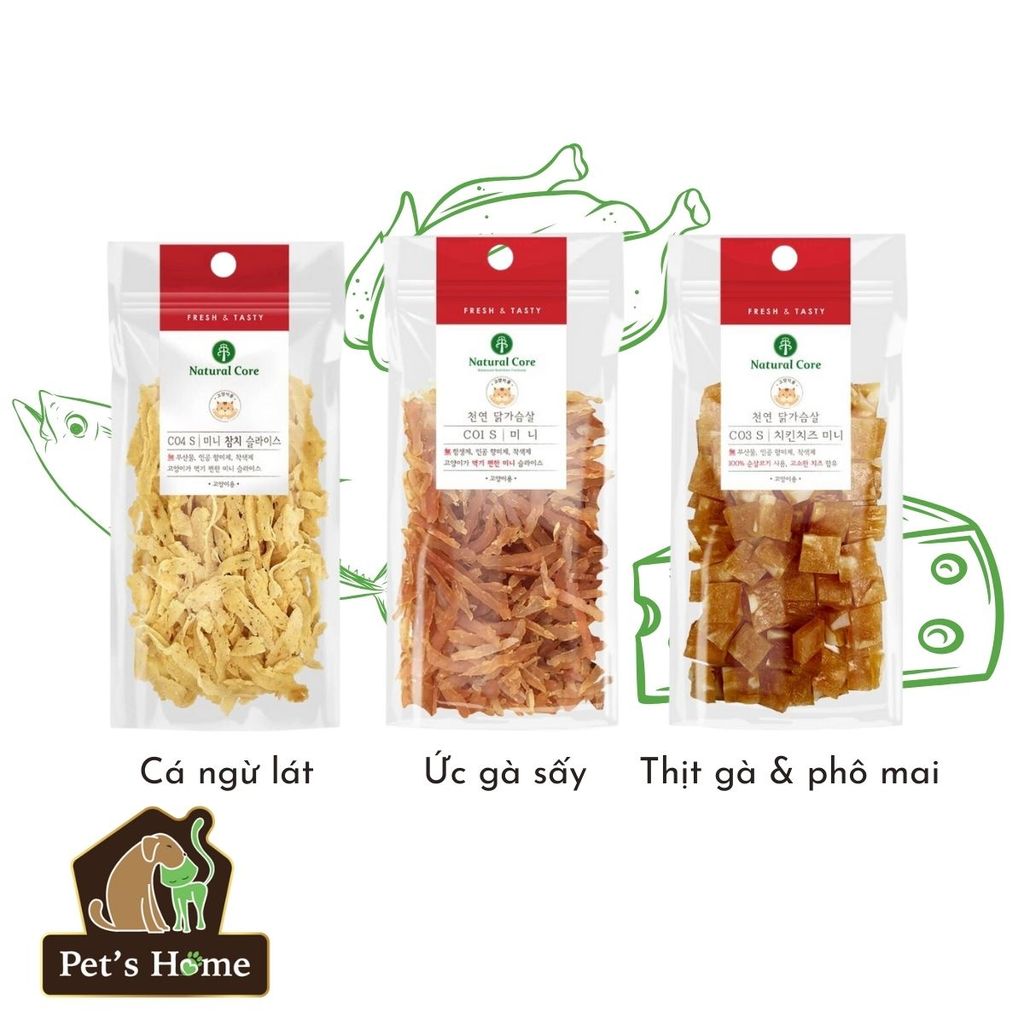 Cá ngừ lát cho mèo Natural Core 40g