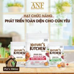 Hạt ANF [2kg] Nature's Kitchen cho chó hỗ trợ da lông, tăng miễn dịch, tiêu hóa Hàn Quốc