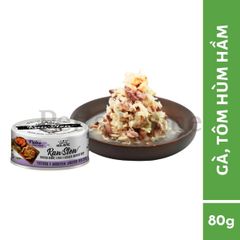 Pate Absolute Holistic Raw Stew thức ăn ướt làm từ raw food, thịt tươi chứa các Vitamin và khoáng chất cho chó mèo Mỹ lon 80g