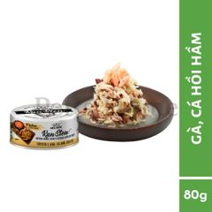 Pate Absolute Holistic Raw Stew thức ăn ướt làm từ raw food, thịt tươi chứa các Vitamin và khoáng chất cho chó mèo Mỹ lon 80g