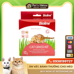 Bộ trồng cỏ mèo Bioline Cat Grass Kit 12g