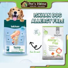 Hạt Iskhan Allergy Free cho chó ngăn ngừa viêm da, dị ứng 2,5kg