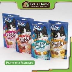 Bánh thưởng Purina Felix Party Mix cho mèo 60g