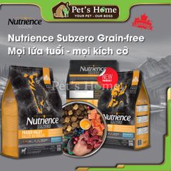 Hạt Nutrience Subzero [2,27kg - 500g] thức ăn cho chó cá hồi thịt gà rau củ Cao cấp Canada