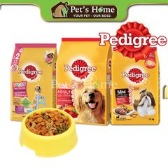 Hạt chó Pedigree thức ăn cho chó lớn - Bò và rau củ