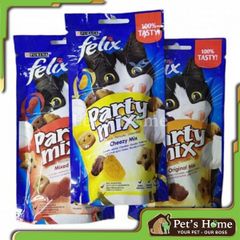 Bánh thưởng Purina Felix Party Mix cho mèo 60g