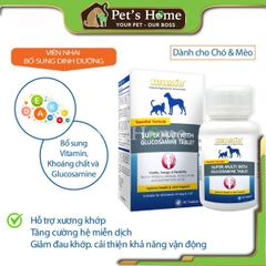 Glucosamine Natural Pet hỗ trợ xương khớp 60 viên