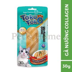 Bánh thưởng cho mèo Toro Toro Real thịt cá thật nguyên miếng 30g