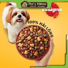 Hạt chó Pedigree thức ăn cho chó lớn - Bò và rau củ