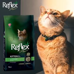 Hạt Reflex Plus kitten, adult cho mèo con, mèo trưởng thành vị gà, cá hồi, hairball, urinary, choosy salmon 1,5kg