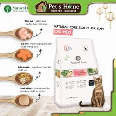 Hạt Natural Core EcoC1 đa đạm cho mèo