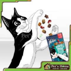 Bánh thưởng Purina Felix Party Mix cho mèo 60g