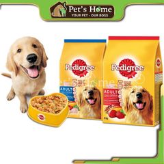 Hạt chó Pedigree thức ăn cho chó lớn - Bò và rau củ