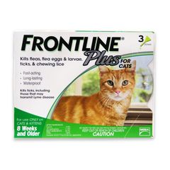 Thuốc nhỏ gáy trị ve rận cho mèo Frontline Plus